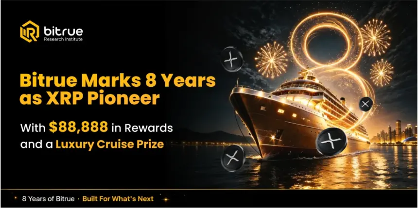 Bitrue Marks 8th Anniversary With XRP-Focused Campaign, 88,888 USDT Rewards and Luxury Cruise Prize