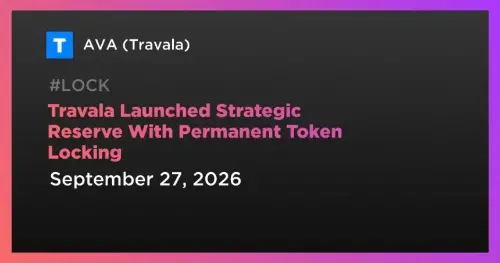 Travala 将 AVA 月度回购翻倍,并启动永久锁定战略储备