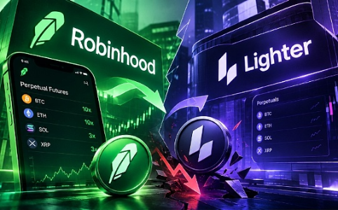 Robinhood入场美国永续合约，LIT 24小时跌14%