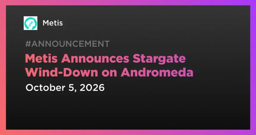Announcement/