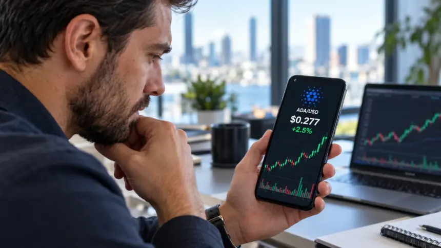 ADA 周二升破 0.270 美元，此前周一上涨逾 4%。