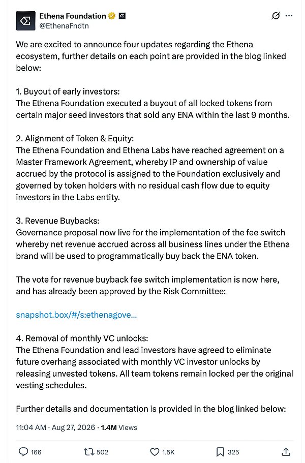 Ethena 的合成美元生意：没有银行背书的稳定币 凭什么给 5% 收益还让渣打银行站台？