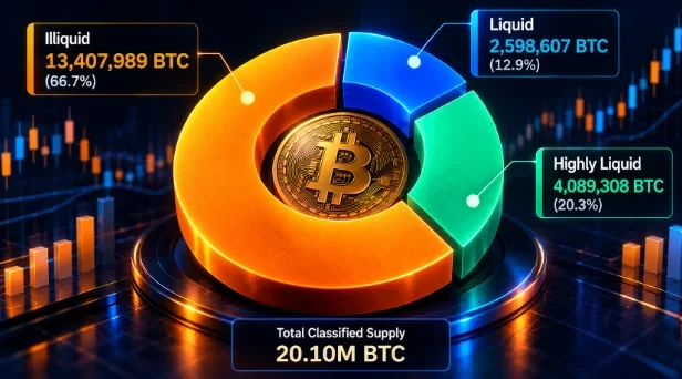 比特币闲置供应报告