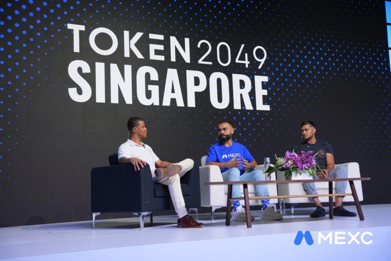 MEXC 收官 TOKEN2049 新加坡站:AI 交易演示、TradFi 布局与行业对话齐亮相