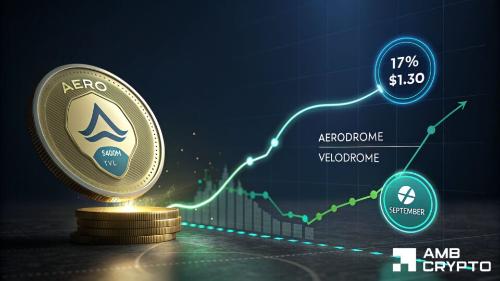 Aerodrome-Velodrome合并倒计时点燃AERO乐观情绪:突破0.93美元后,1.30美元还远吗?
