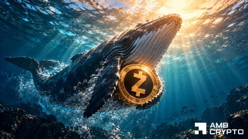 Zcash巨鲸在34%暴跌后加仓至6675万美元,ZEC千美元支撑面临宏观考验