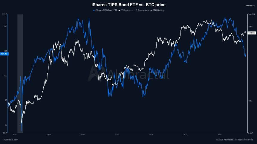 TIPS债券ETF与BTC