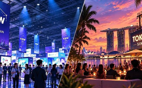 KBW与TOKEN2049复盘:主会场降温、边会活跃,行业寻找新叙事