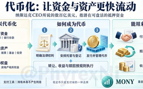 纳斯达克CEO：代币化有望释放数百亿美元，抵押品周转与券款对付成关键