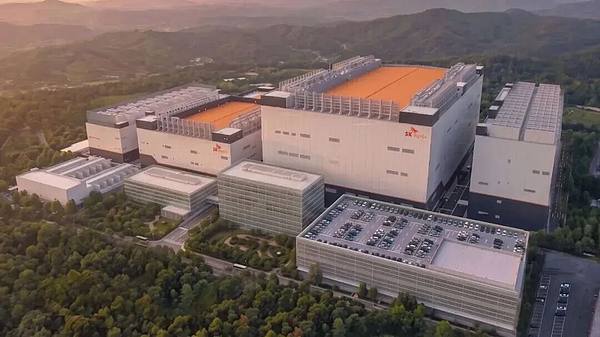 SK海力士将建设的M17厂鸟瞰图