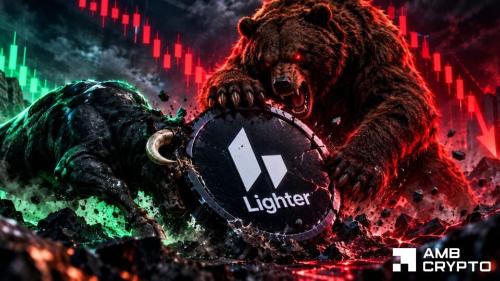 Lighter重挫12%:290万美元多单爆仓引发恐慌,现货买盘提供支撑