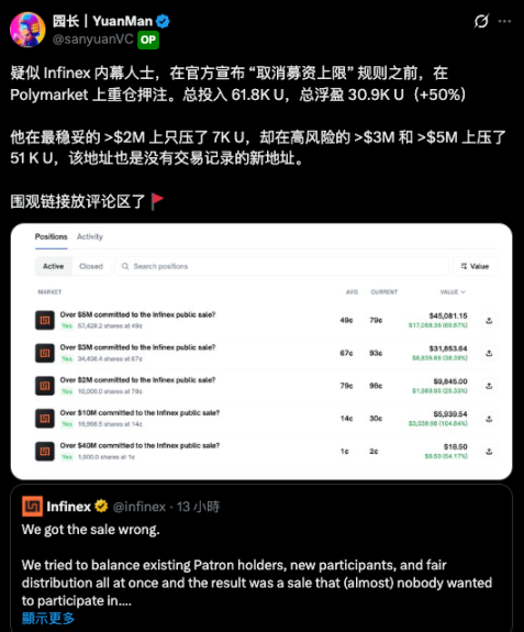 Infinex 公开发售未能引起太大兴趣后,团队承认了自己的失误。为什么这么多项目团队在了解用户需求方面始终未能达到目标?