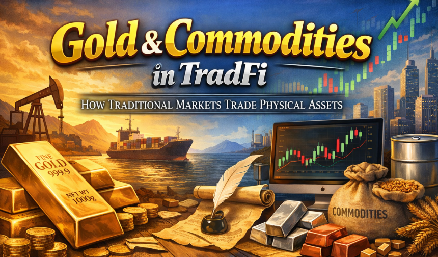 TradFi 中的黄金和商品：传统市场如何交易实物资产