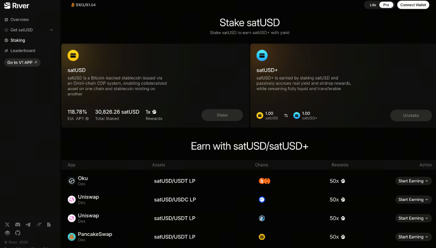 satUSD 和 satUSD+ satUSD 和 satUSD+