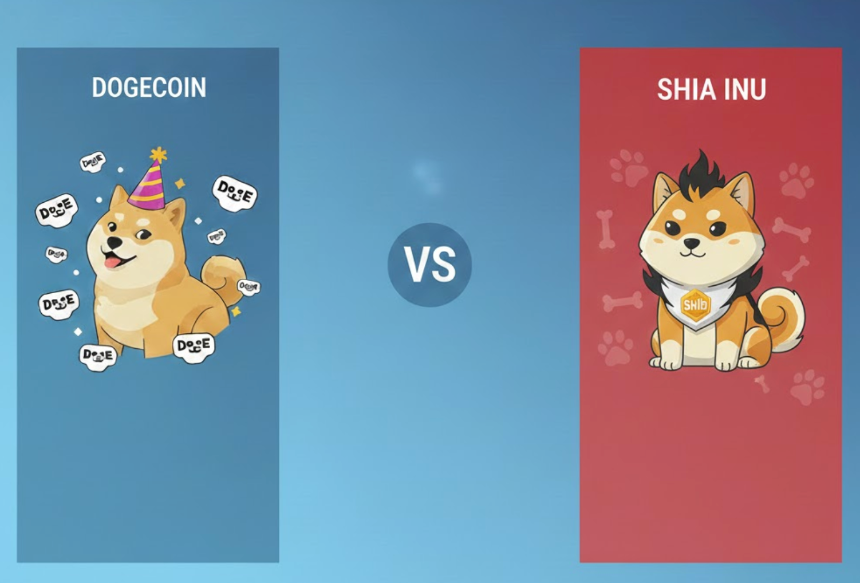 Dogecoin vs Shiba Inu:两种主要 Meme 币的结构比较 Dogecoin vs Shiba Inu:两种主要 Meme 币的结构比较
