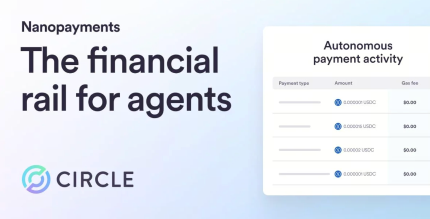 Circle 推出超微支付小额支付系统