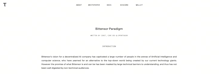 什么是 Bittensor 子网？AI 市场机制解析