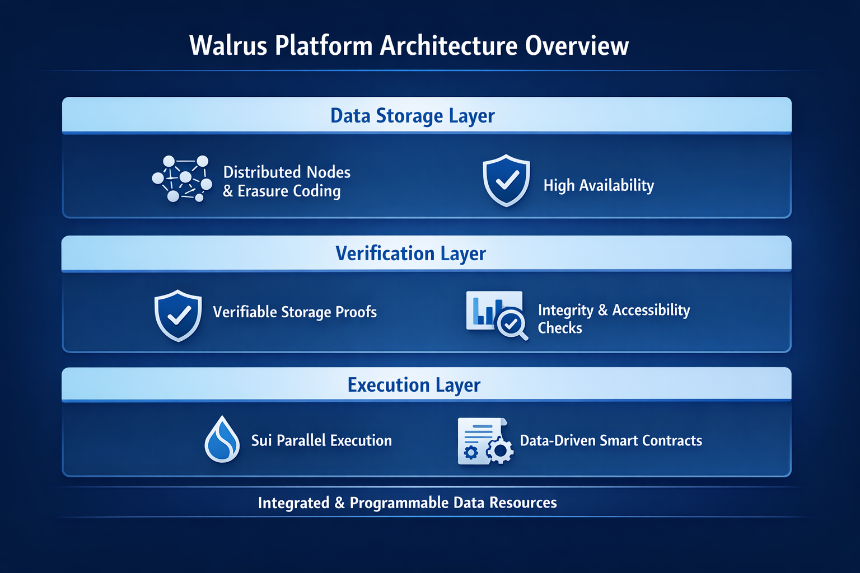 Walrus 平台的技术基础与架构概述