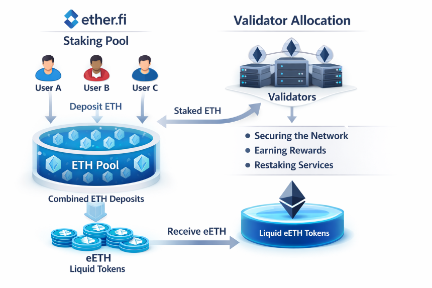 ether.fi 的运行机制是如何运作的？