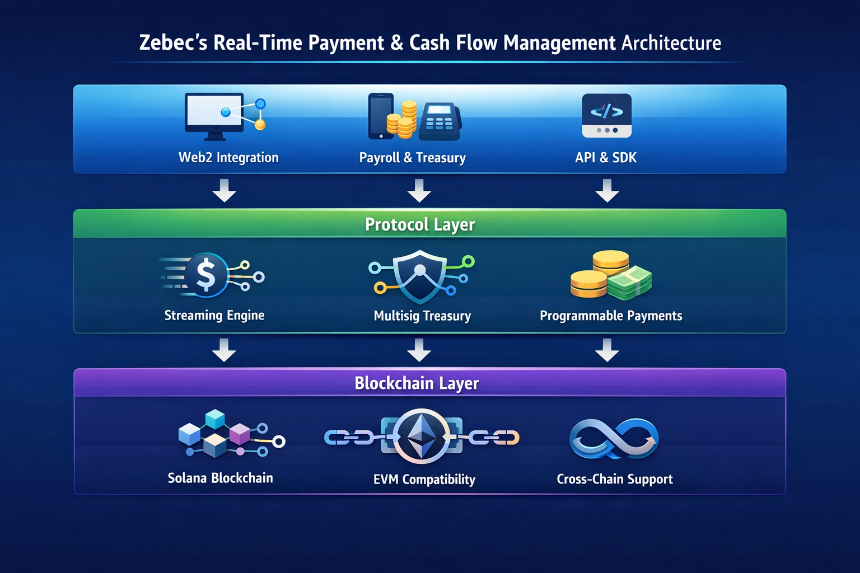Zebec 的实时支付与现金流管理架构