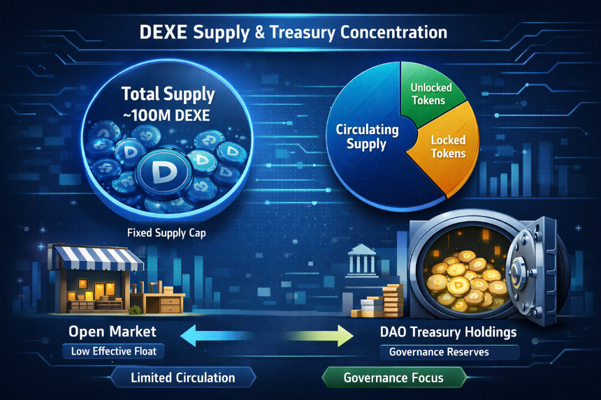 DEXE 代币经济模型解析:供应、分配与激励机制