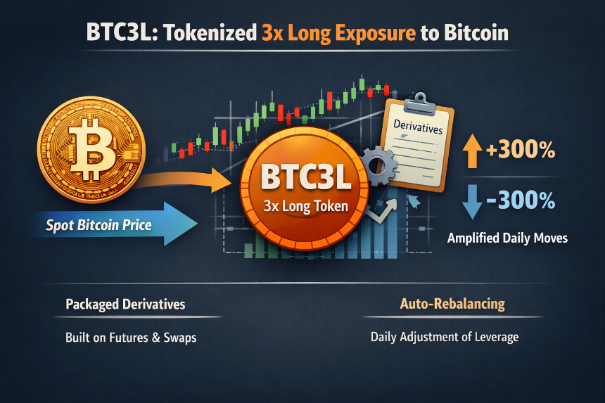 什么是 BTC3L?3倍杠杆比特币代币完整指南