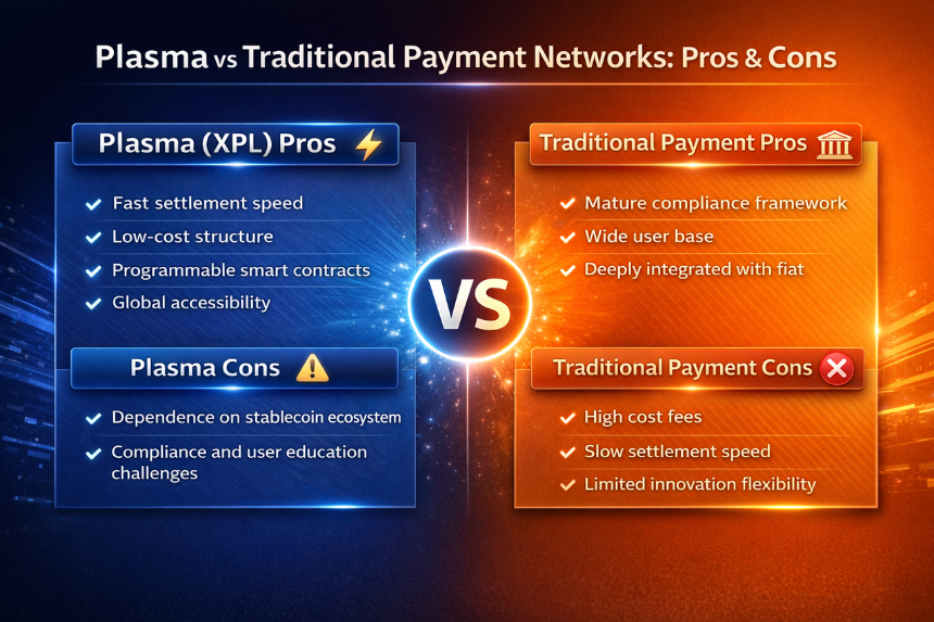 Plasma 和传统支付网络的支付机制对比