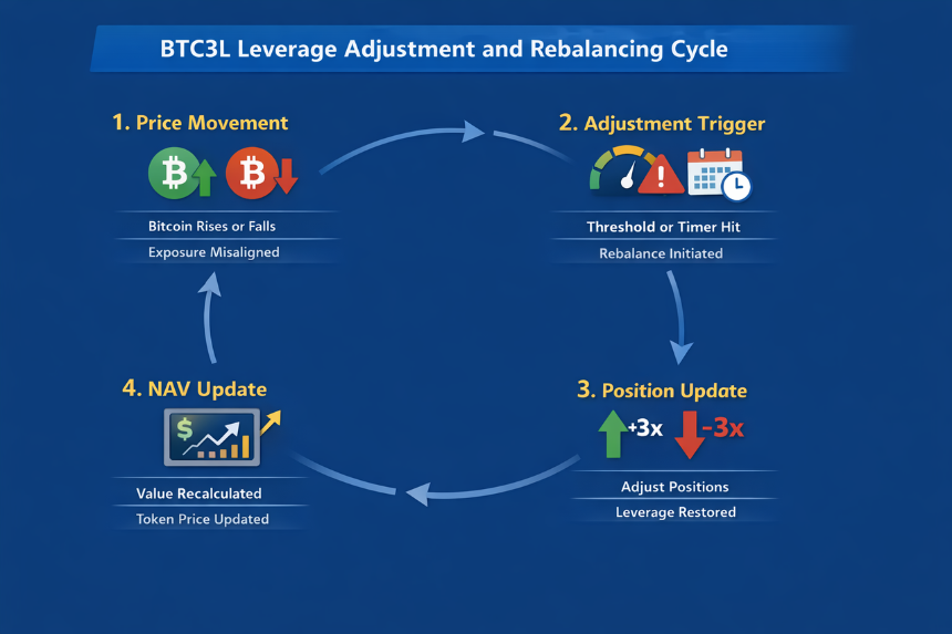 BTC3L 如何运作？杠杆与再平衡机制解析