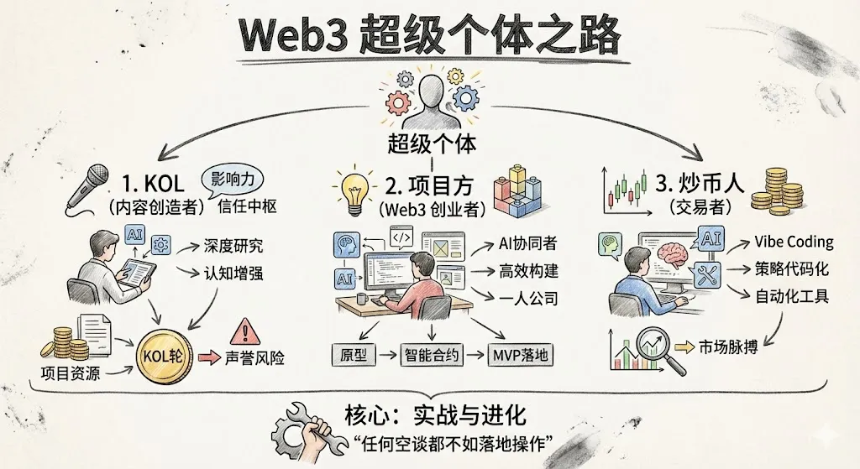 如何成为 Web3 超级个体?AI+Crypto 时代的个人觉醒指南