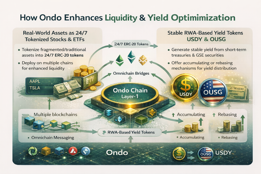 Ondo 如何提升流动性与收益优化?