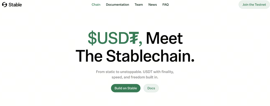 StableChain 深度解析:USDT 原生支付链的愿景、技术架构与生态版图