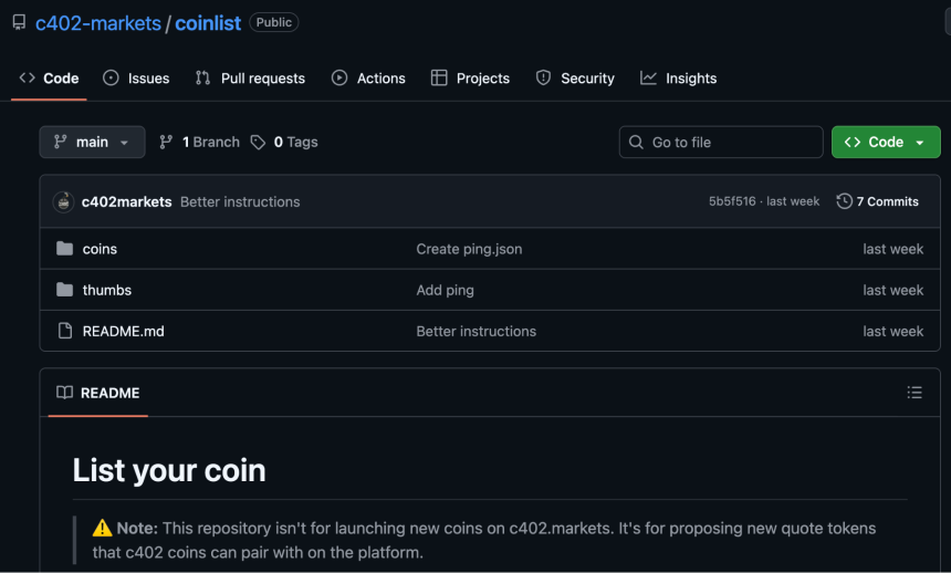 $PING 反弹 50%，速览基于 $PING 的发射台项目 c402.market