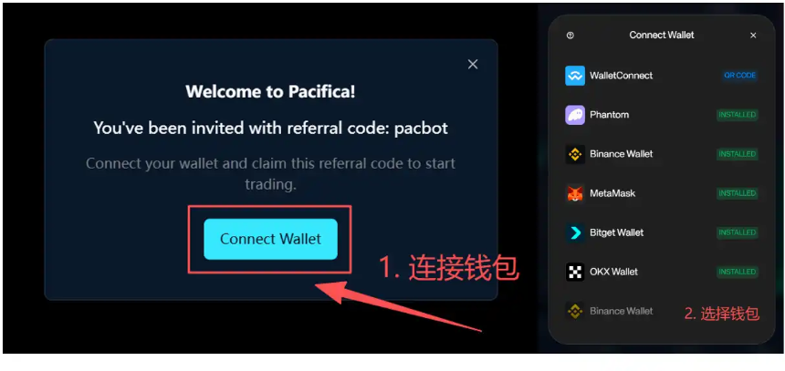 Pacifica 交易教程:每周 1000 万积分奖励,新手如何抢占早期红利