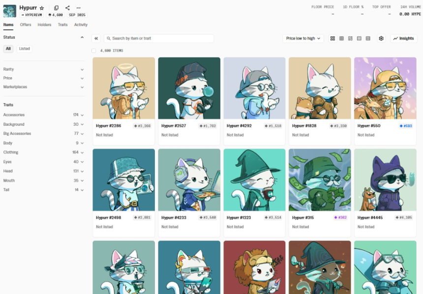 速览 Hypurr:价值 40 万元的 NFT 点击就送?