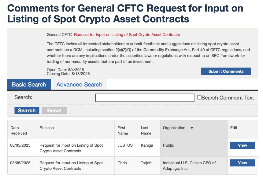 CFTC 启动「加密冲刺」新阶段，为数字资产即时交易打开合规通道