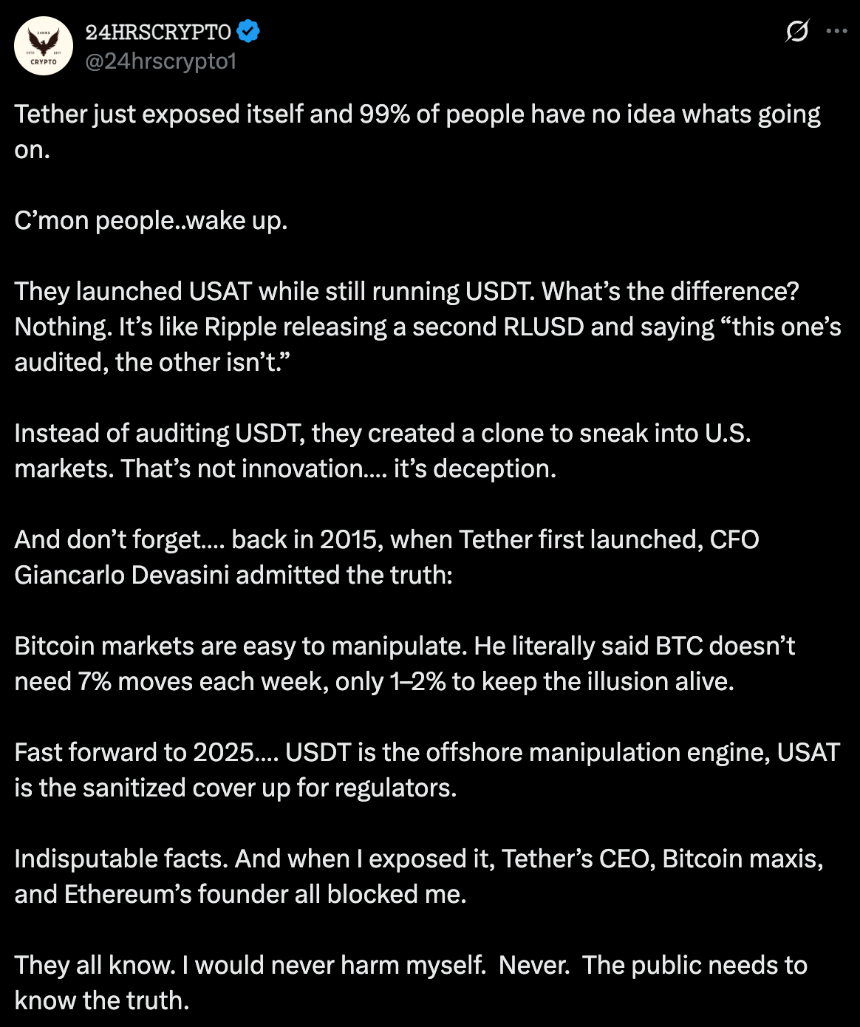 Tether 的合规之旅