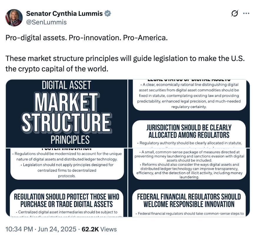 比特币的守护者：参议员 Cynthia Lummis 的加密之路