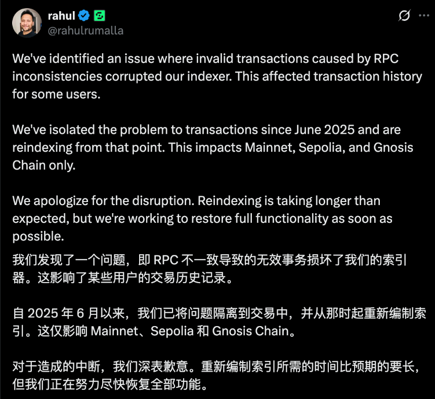 Polymarket 的数据索引之殇