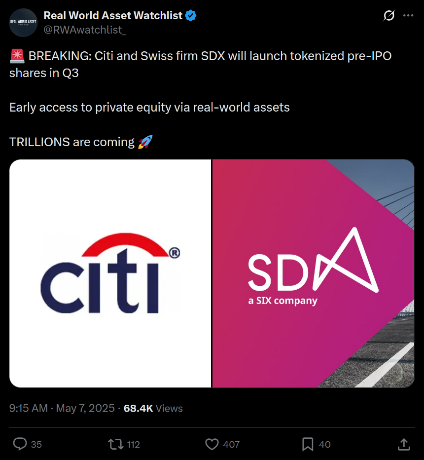 代币化股票是连接加密货币与股票的下一个"ETF"吗?