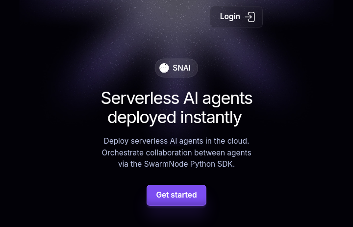 SwarmNode:无服务器 AI Agent 部署的未来