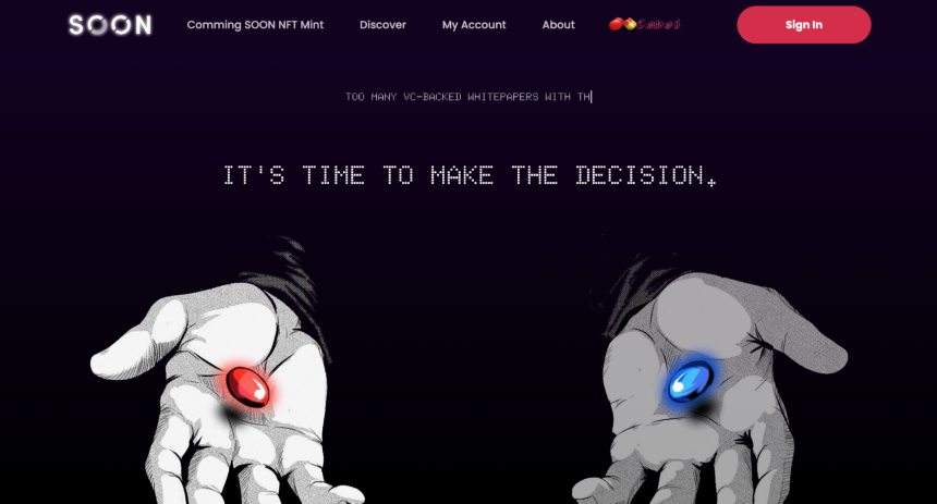 SOON 项目的 COMMing SOON NFT 的交互教程