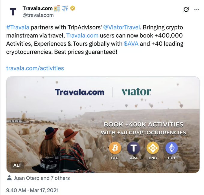 Travala 生态系统：融合 Web3 与旅游业
