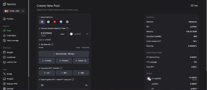 DeFi 收益 Spectra 项目介绍
