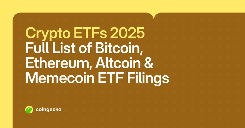 2025 年必知的所有美国加密货币 ETF