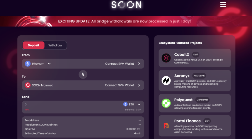 SOON 项目的 COMMing SOON NFT 的交互教程