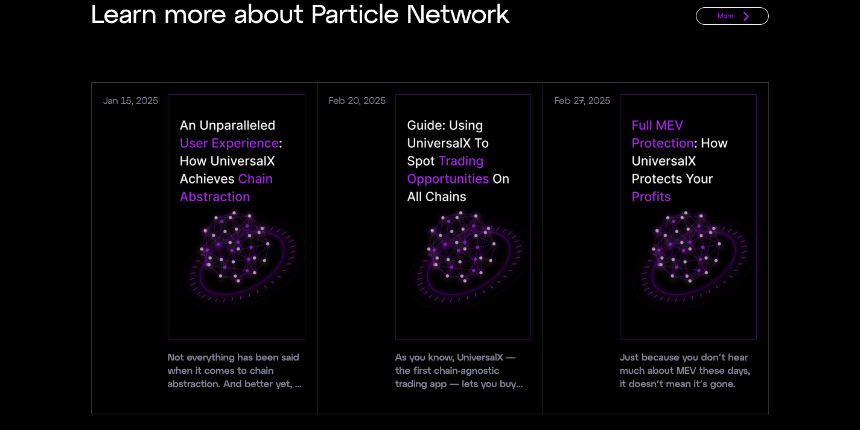 什么是 Particle 网络（PARTI）？