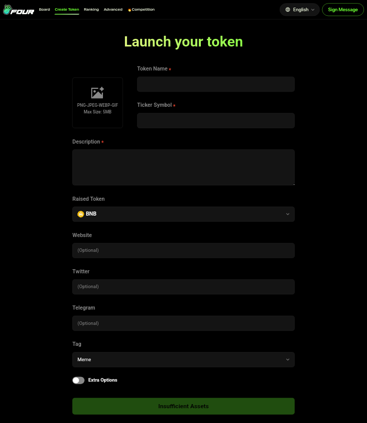 Four.meme 全解析:BNB 链上的 Memecoin 启动平台