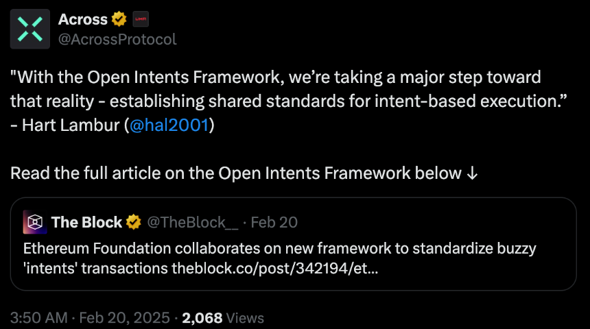 以太坊新框架 Open Intents Framework