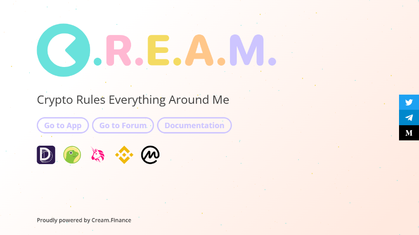 什么是 CREAM Finance?