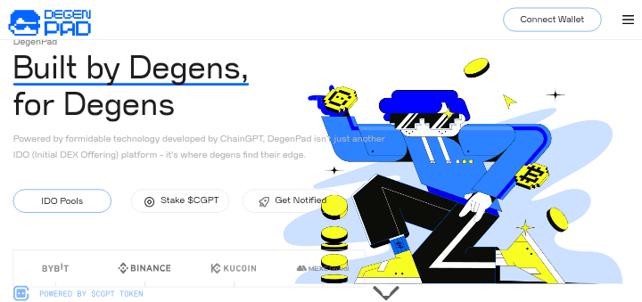 DegenPad - 一个为加密货币玩家打造的代币发射台